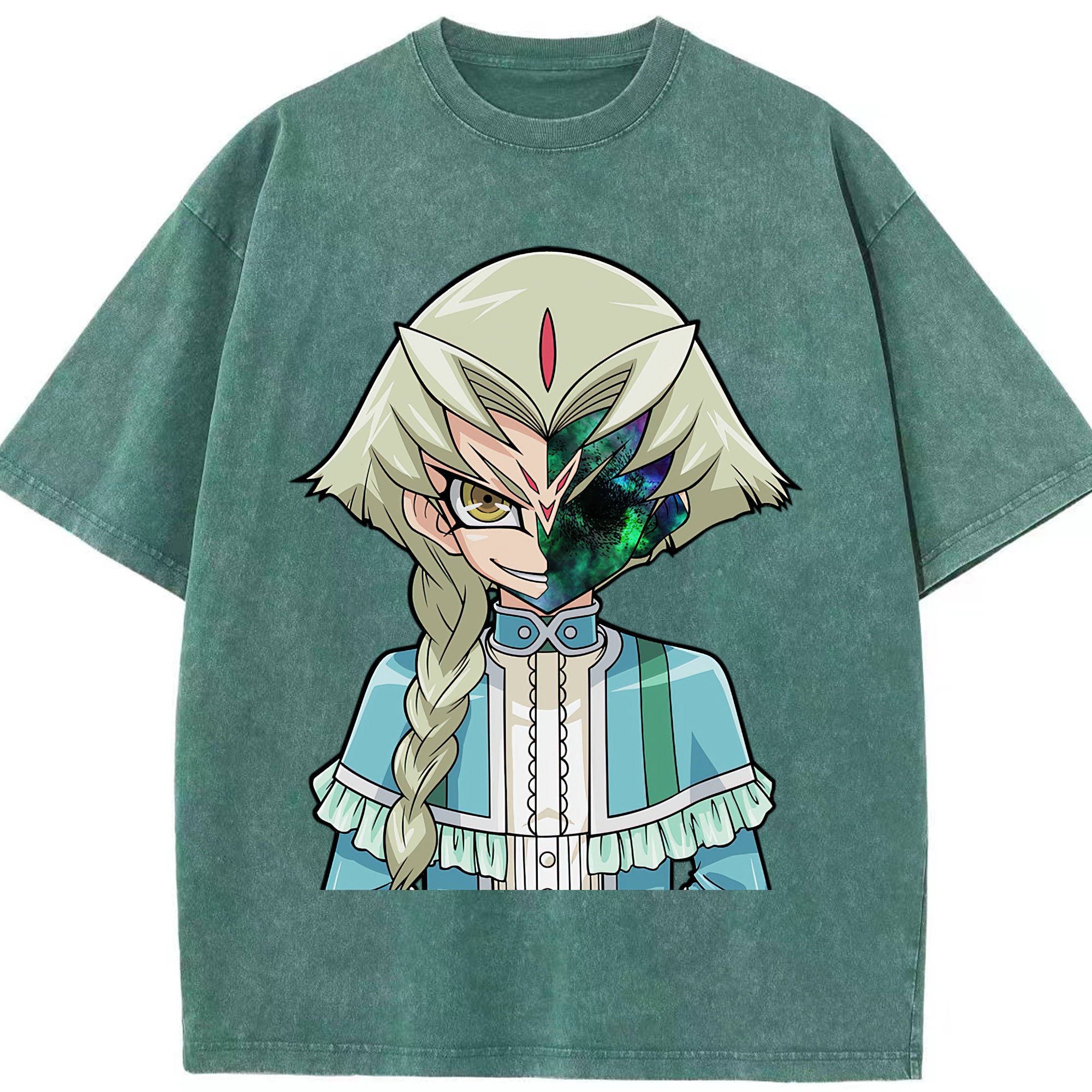 （画像用） 遊☆戯☆王 Yu-Gi-Oh! 綿100% ヴィンテージ風 半袖Tシャツ（フロントプリント）